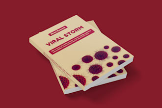 design professional book cover, paperback or ebook cover