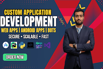 develop custom web and android apps, ai chatbots, and automate tasks