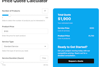 create convert excel google sheet to web app calculator form