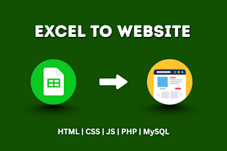 create convert excel google sheet to web app calculator form