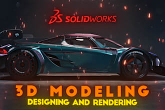 do 3d cad models 2d drawings and simulations on solidworks