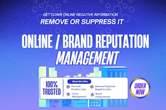 remove negative links, boost your brand best online reputation management