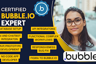 be bubble io developer bubble mvp bubble ai bubble saas chatgpt API integration