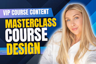 write course content, outlines, ebook, explainer course video content creation