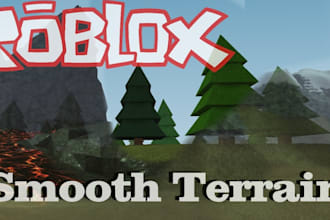 build entire realistic roblox terrain map,day,night cycle,roblox obby game maker
