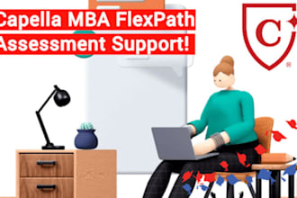 handle capella, wgu, purdue MBA,dba flexpath assessment in one billing cycle