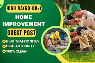 publish a home improvement guest post on the high da90 home improvement blogs