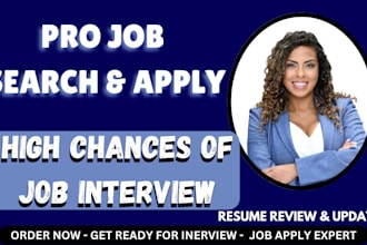 search and apply for remote onsite job, job application with reverse recruiter