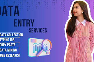 provide proficient data entry services