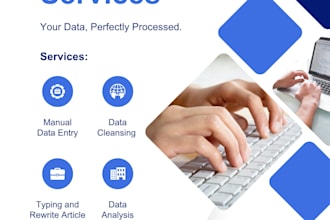 provide proficient data entry services