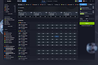 build sport bet app live score app fantasy football