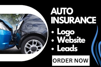design auto insurance website accident insurance property insurance leads