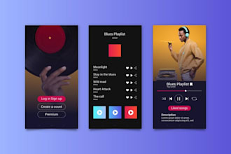 develop robust and fully functional music streaming app, music app, podcast app