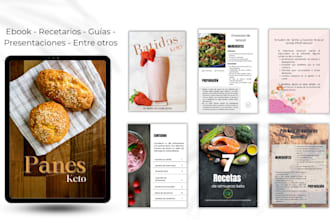 design a modern ebook, brochure or cookbook PDF in canva