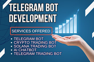 build telegram trading bot, telegram crypto bot, telegram bot, trading bot