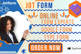 create smart and responsive page form using jotform typeform google form