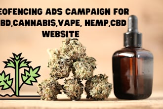 promote and advertise cbd oil, cannabis, with geofencing ad campaign boost sales