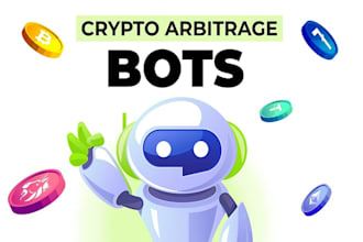 develop crypto trading bot, dex arbitrage bot, triangular arbitrage bot