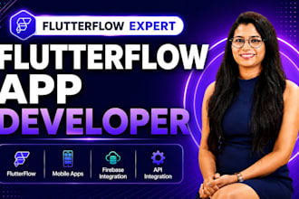 be flutterflow developer for flutterflow mobile app development flutterflow app