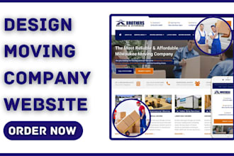 design moving movers moving company relocation logistics transportation website