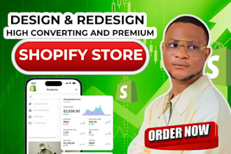 create shopify website, build shopify store design, shopify dropshipping store