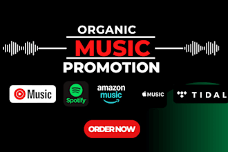 promote youtube music spotify music amazon music podcast music promotion