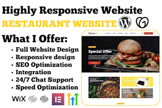 design restaurant website catering website personal chef event planning website
