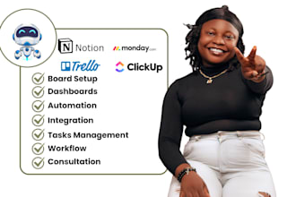 be notion clickup monday crm asana trello airtable monday virtual assistant
