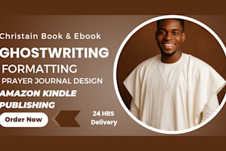 ghostwrite christian book format daily devotional prayer journal self help ebook