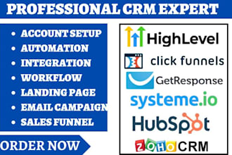 gohighlevel keap sales pipeline flodesk active campaign consultant lead nurture