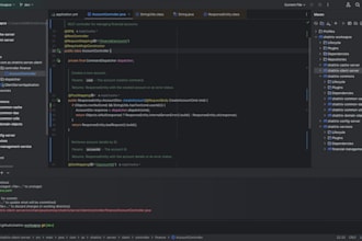 create spring boot applications, java