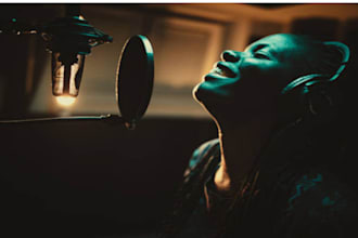 be your female gospel singer, songwriter, worship song, vocalist, jingle, edm