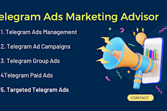 be create telegram ads or telegram advertisement