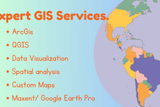 do geospatial analysis and custom map creation