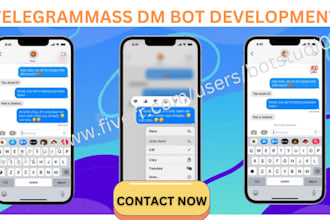 do dm bot exceptional telegram dm bot, facebook dm bot, instagram dm bot twitch
