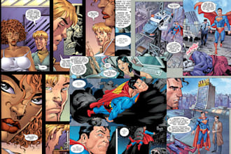create comic book illustration superhero cartoon character design graphic novel