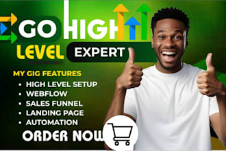 gohighlevel landing page gohighlevel website gohighlevel sales funnel ghl expert