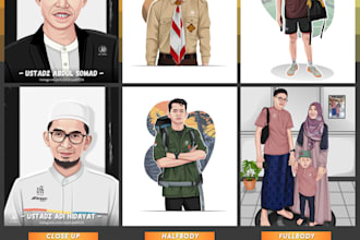 create the best vector portrait from your photo