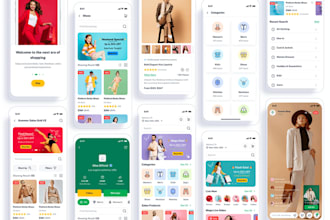 develop ecommerce shopping app restaurant app, multi vendor app, marketplace app
