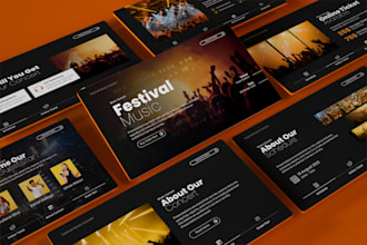 design investor pitch deck, ppt and canva business presentation