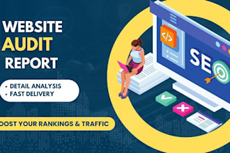 provide a complete website SEO audit report with insights
