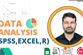do statistical data analysis with excel, spss or r