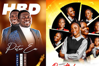 premium birthday or party flyer design in 4hrs