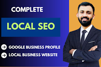 do local SEO to rank google business profile and website