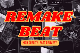 remake any kinds of beat for you