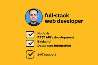 develop your backend with node js express js and mongodb