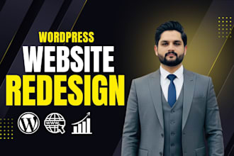 do wordpress website redesign as an elementor pro expert