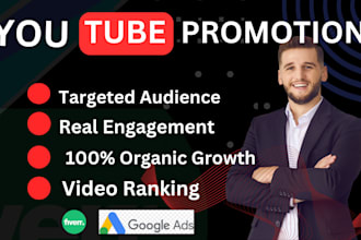do organic youtube video promotion by google ads