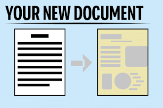 transform any basic document into an aesthetic  document
