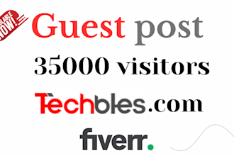 publish guest post article on techbles com